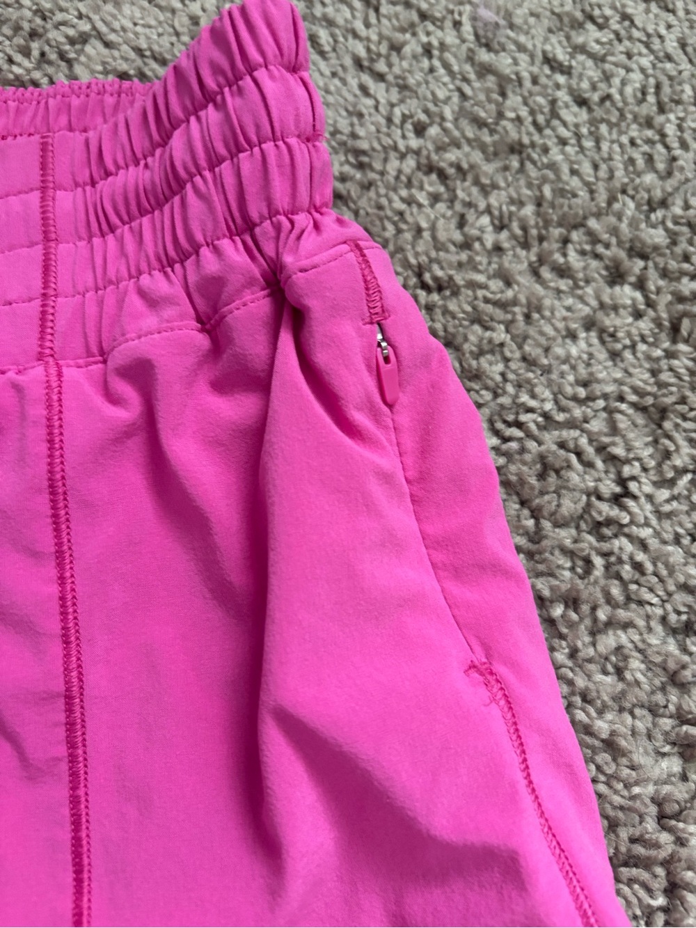 lululemon athletica Sonic Pink Hotty Hot Shorts - Picture 2 of 9